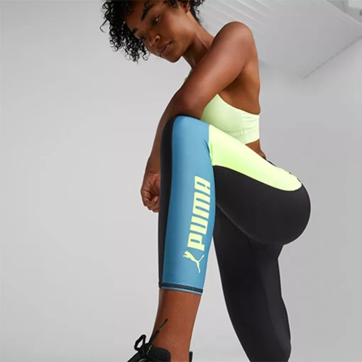 Легінси жіночі Puma Fit CB HW 7/8 Tight чорного кольору