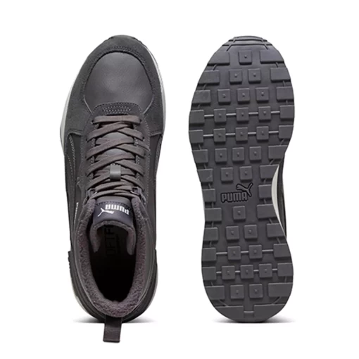 Кросівки чоловічі-жіночі Puma Graviton Mid графітового кольору