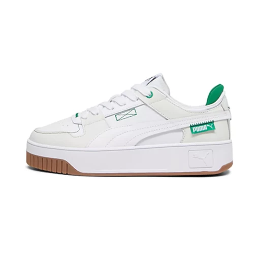Кроссовки женские Puma Carina Street VTG белого цвета