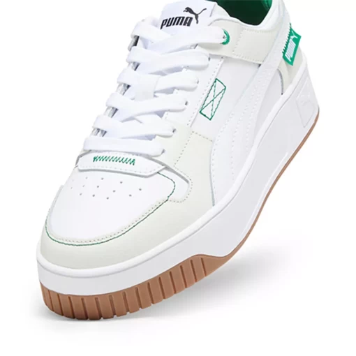 Кроссовки женские Puma Carina Street VTG белого цвета