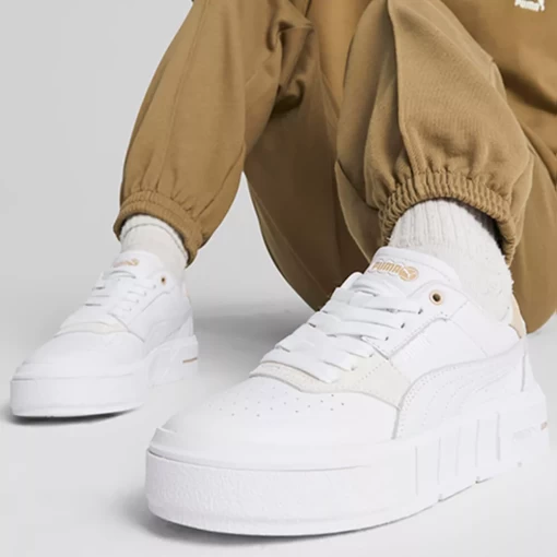 Кросівки жіночі Puma Cali Court Match Wns білого кольору