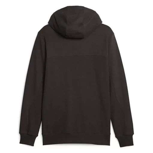 Куртка спортивна чоловіча Puma BMW MMS Hdd Sweat Jacket чорного кольору
