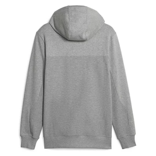 Куртка спортивна чоловіча Puma BMW MMS Hdd Sweat Jacket сірого кольору