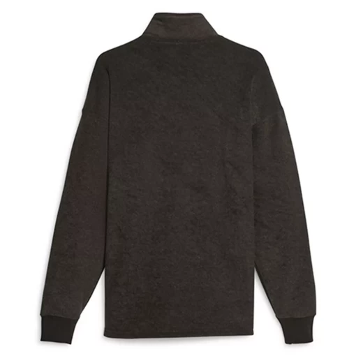 Худі чоловіче Puma CLASSICS Fleece Half Zip чорного кольору