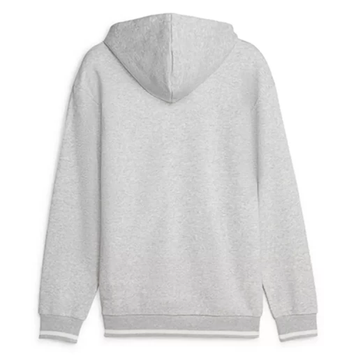 Куртка спортивна чоловіча Puma Squad FZ Hoodie світло-сірого кольору