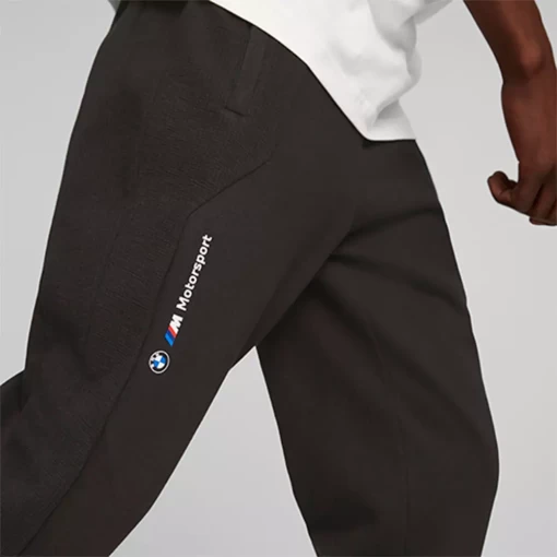 Спортивные брюки мужские Puma BMW MMS Sweat Pants, reg/cc черного цвета
