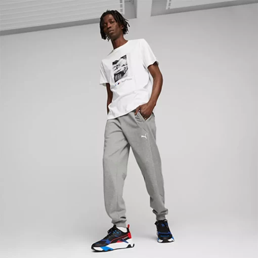 Спортивные брюки мужские Puma BMW MMS Sweat Pants, reg/cc серого цвета