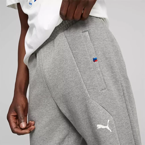 Спортивные брюки мужские Puma BMW MMS Sweat Pants, reg/cc серого цвета