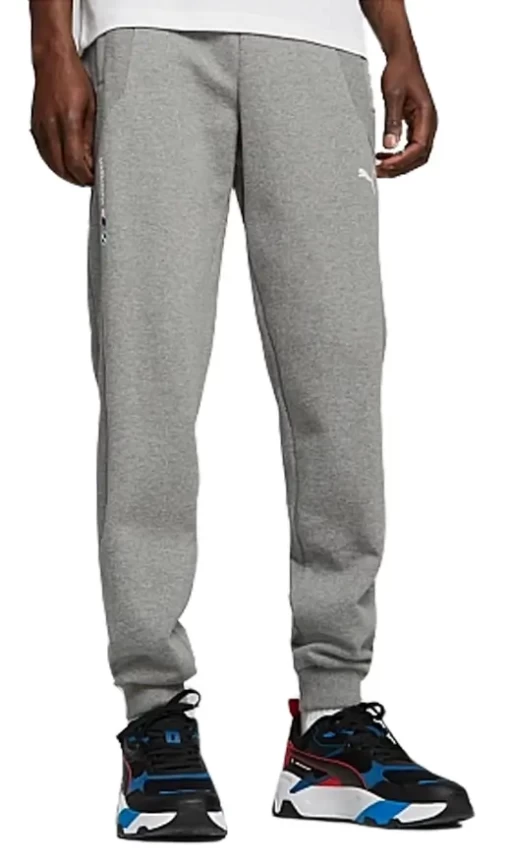 Спортивные брюки мужские Puma BMW MMS Sweat Pants, reg/cc серого цвета