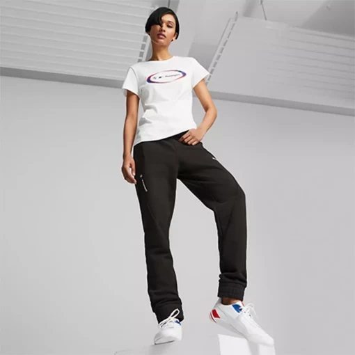 Спортивні штани жіночі Puma BMW MMS WMN Sweat Pants, cc чорного кольору