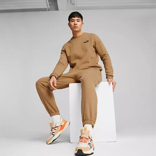 Спортивный костюм мужской Puma Feel Good Tracksuit песочного цвета