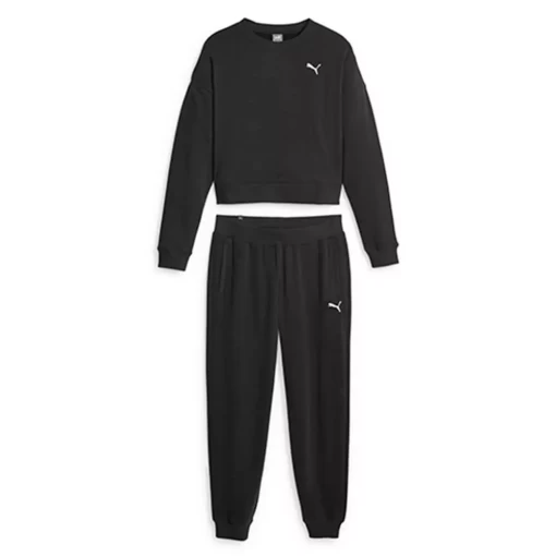 Спортивний костюм жіночий Puma Loungewear Suit TR чорного кольору