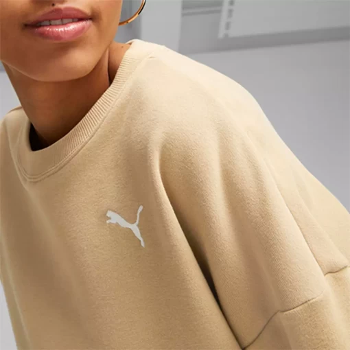 Спортивний костюм жіночий Puma Loungewear Suit TR бежевого кольору