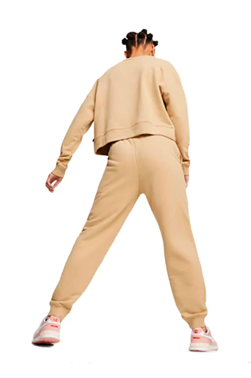 Спортивний костюм жіночий Puma Loungewear Suit TR бежевого кольору