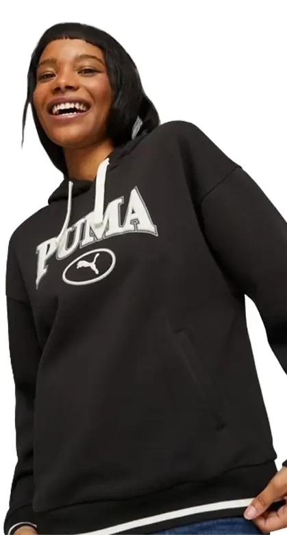 Худі жіноче Puma Squad Hoodie чорного кольору