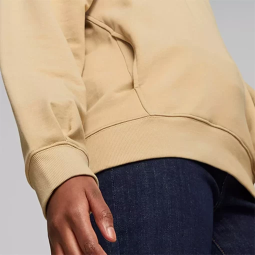 Худі жіноче Puma Her Hoodie TR бежевого кольору