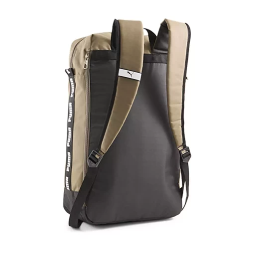 Рюкзак чоловічий-жіночий Puma EvoESS Box Backpack оливково-чорного кольору
