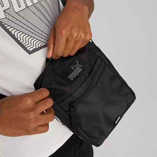 Сумка мужская Puma EvoESS Portable черного цвета 07957501
