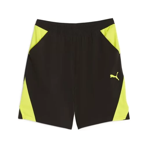 Спортивні шорти чоловічі Puma Ultrabreathe 7' Woven Short чорно-жовтого кольору