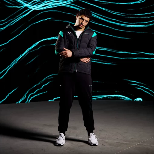 Спортивні штани чоловічі Puma MAPF1 Sweatpants, Reg/CC чорного кольору