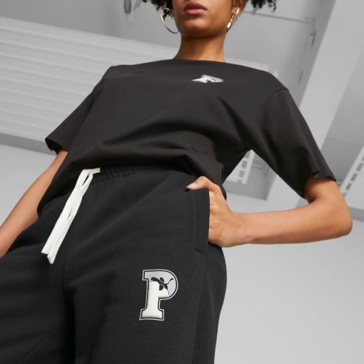 Спортивные брюки женские Puma Squad Sweatpants черного цвета