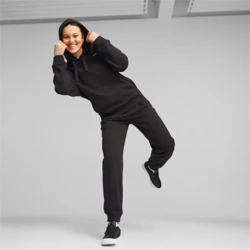 Спортивные брюки женские Puma Her High-Waist Pants TR черного цвета