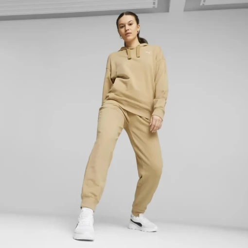 Спортивні штани жіночі Puma Her High-Waist Pants TR пісочного кольору