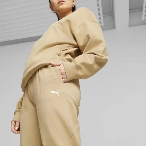 Спортивні штани жіночі Puma Her High-Waist Pants TR пісочного кольору