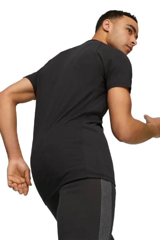 Футболка мужская Puma Evostripe Tee черного цвета 67592801