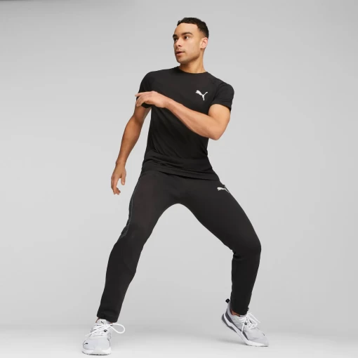 Футболка мужская Puma Evostripe Tee черного цвета 67592801