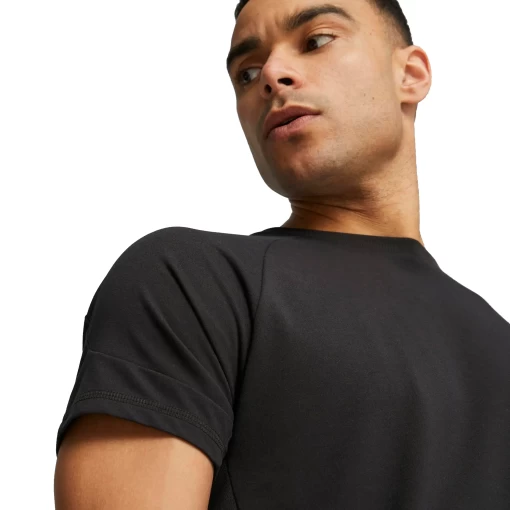 Футболка мужская Puma Evostripe Tee черного цвета 67592801