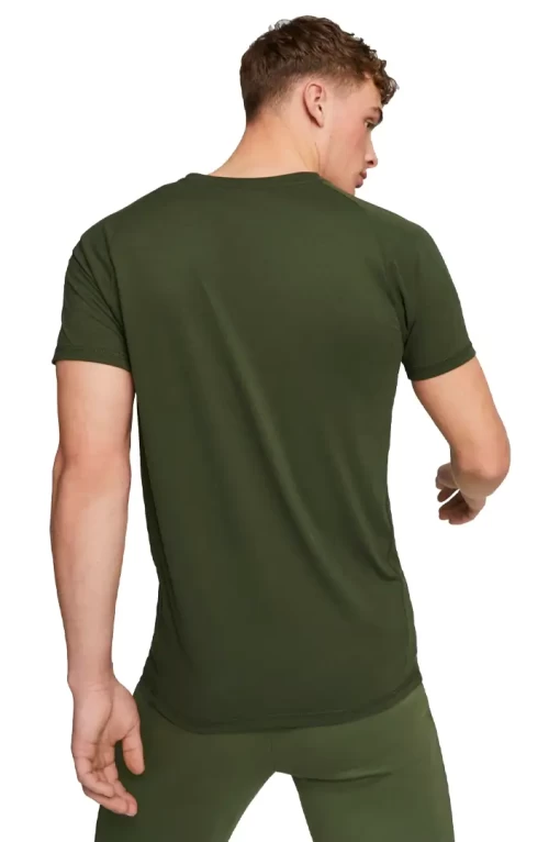 Футболка чоловіча Puma Evostripe Tee зеленого кольору 67592831