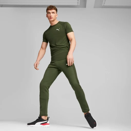 Футболка чоловіча Puma Evostripe Tee зеленого кольору 67592831
