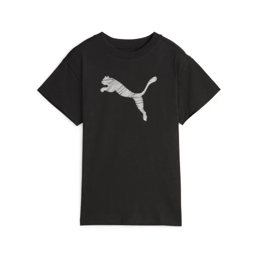 Футболка женская Puma Her Tee черного цвета