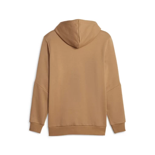 Худі чоловіче Puma ESS+ Tape Full-Zip Hoodie світло-коричневого кольору