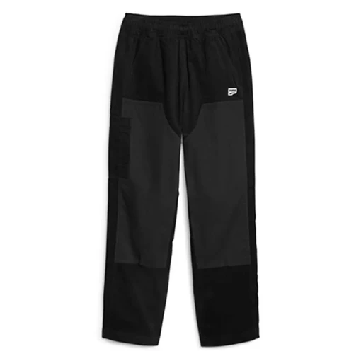 Спортивные брюки мужские-женские Puma Downtown Corduroy черного цвета