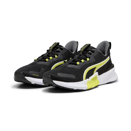 Кроссовки мужские-женские Puma Pwrframe TR 2 черно-белого цвета