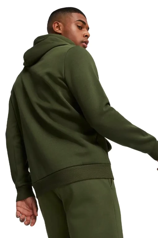 Худи мужское Puma ESS Big Logo Hoodie цвет хаки