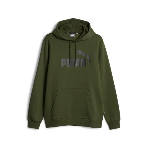 Худи мужское Puma ESS Big Logo Hoodie цвет хаки