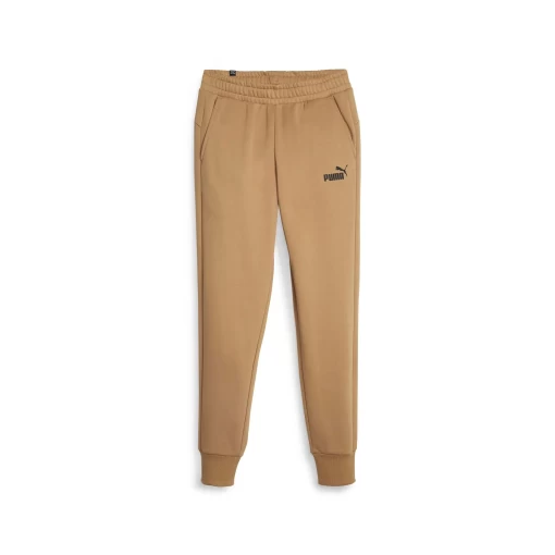 Спортивные брюки мужские Puma ESS Logo Pants песочного цвета