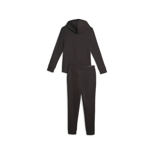 Спортивний костюм жіночий Puma Classic Hooded Tracksuit FL чорного кольору