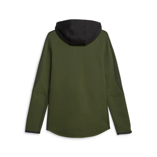 Худи мужское Puma Evostripe Full-Zip Hoodie цвет хаки