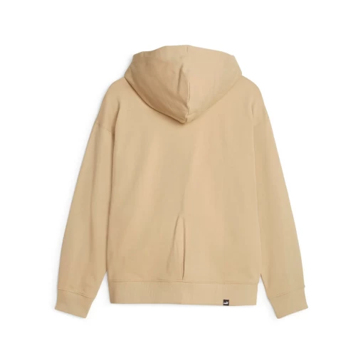 Толстовка жіноча Puma Her Full-Zip Hoodie TR пісочного кольору