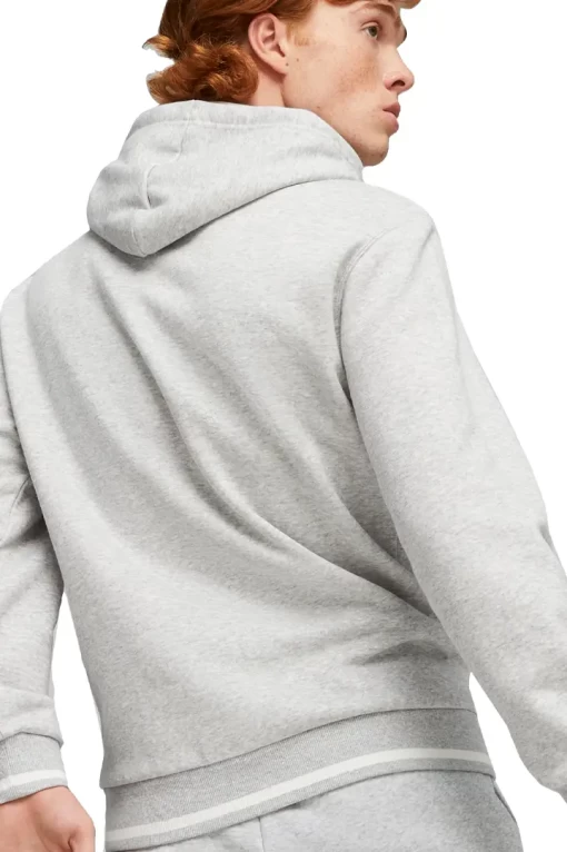 Худи мужское Puma Squad Hoodie светло-серого цвета
