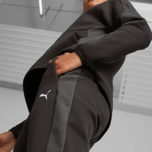 Спортивные брюки женские Puma Evostripe High-Waist Pants черного цвета