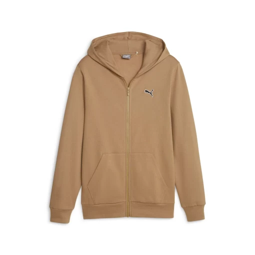 Толстовка мужская Puma Better Essentials FZ светло-коричневого цвета