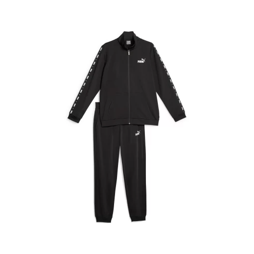 Спортивный костюм мужской Puma Tape Poly Suit черного цвета 67742901