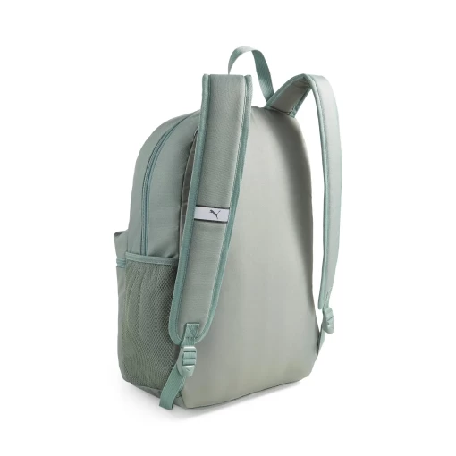 Рюкзак женский-мужской Puma Phase Backpack эвкалиптового цвета