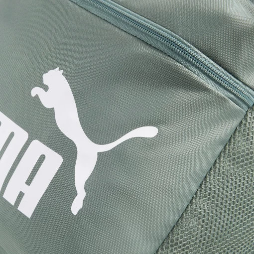 Рюкзак женский-мужской Puma Phase Backpack эвкалиптового цвета