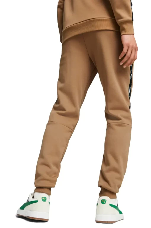 Спортивні штани чоловічі Puma ESS+ Tape Sweatpants пісочного кольору
